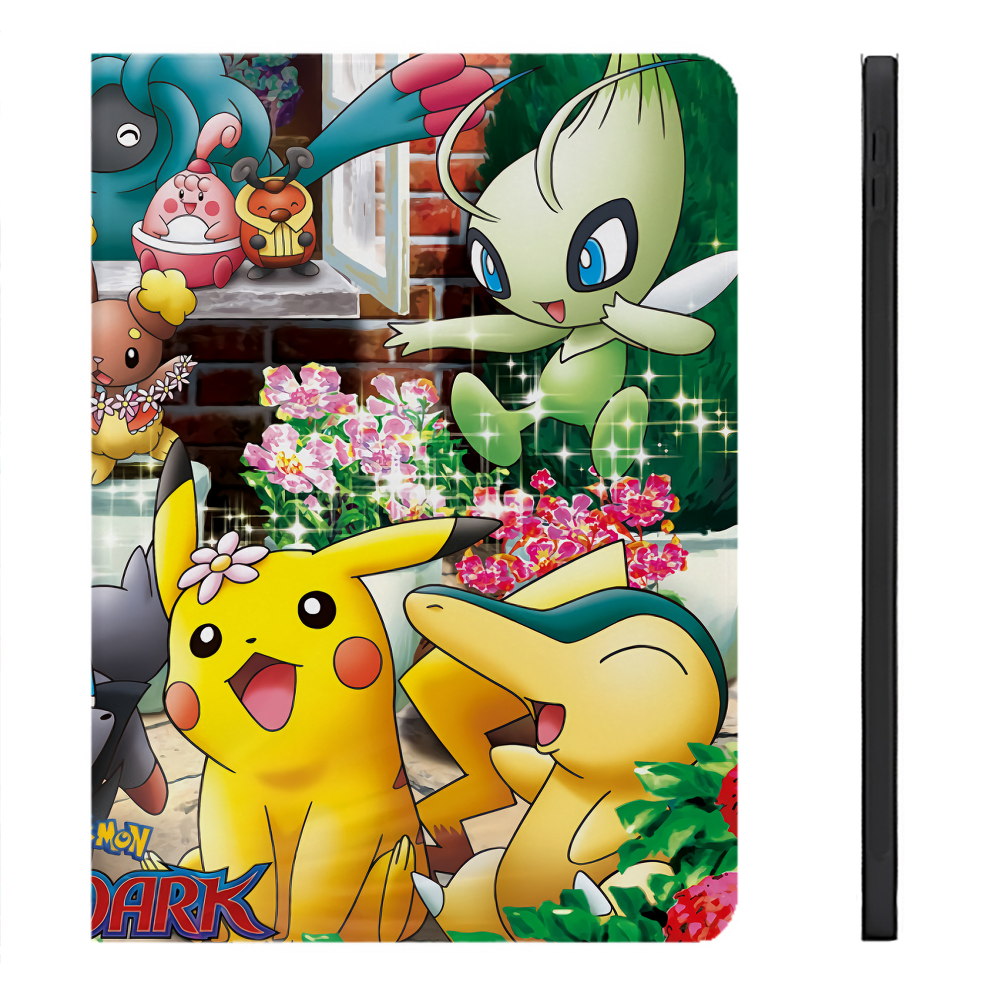 （画像用） ポケットモンスター Pokémon IPadケース ペンホルダー付き ブックスタイルデザイン